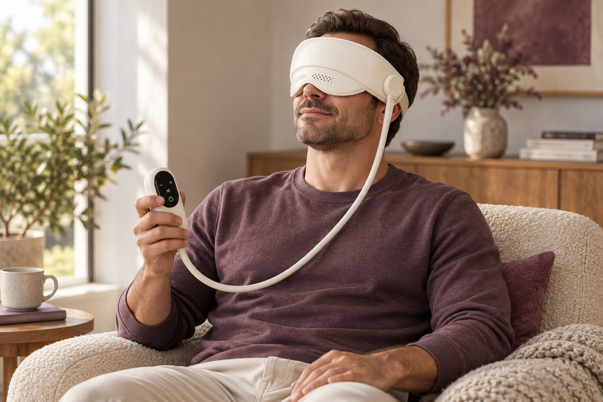 Masque pour les yeux : préparer une pause au calme