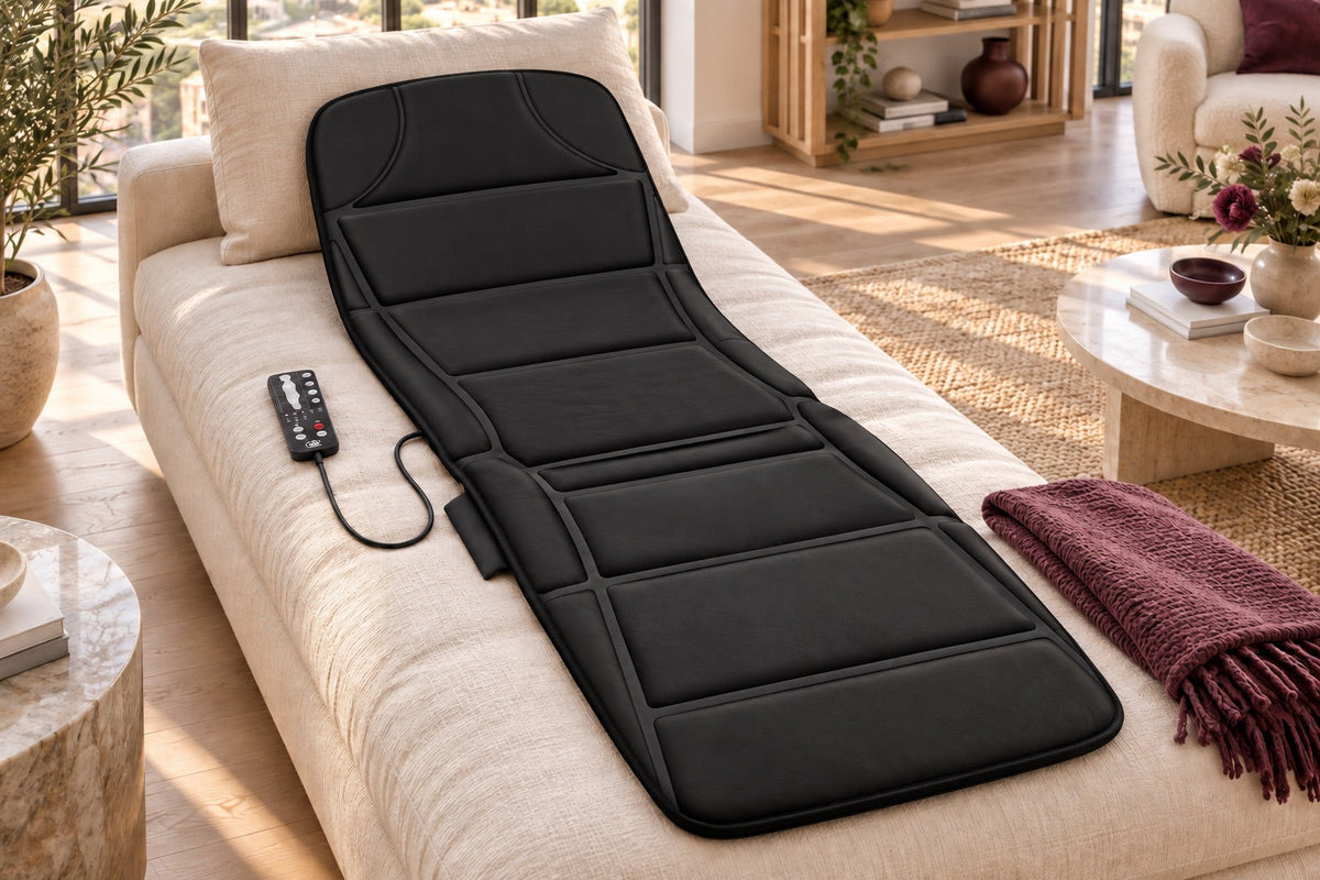 Où installer un tapis de massage corps entier.