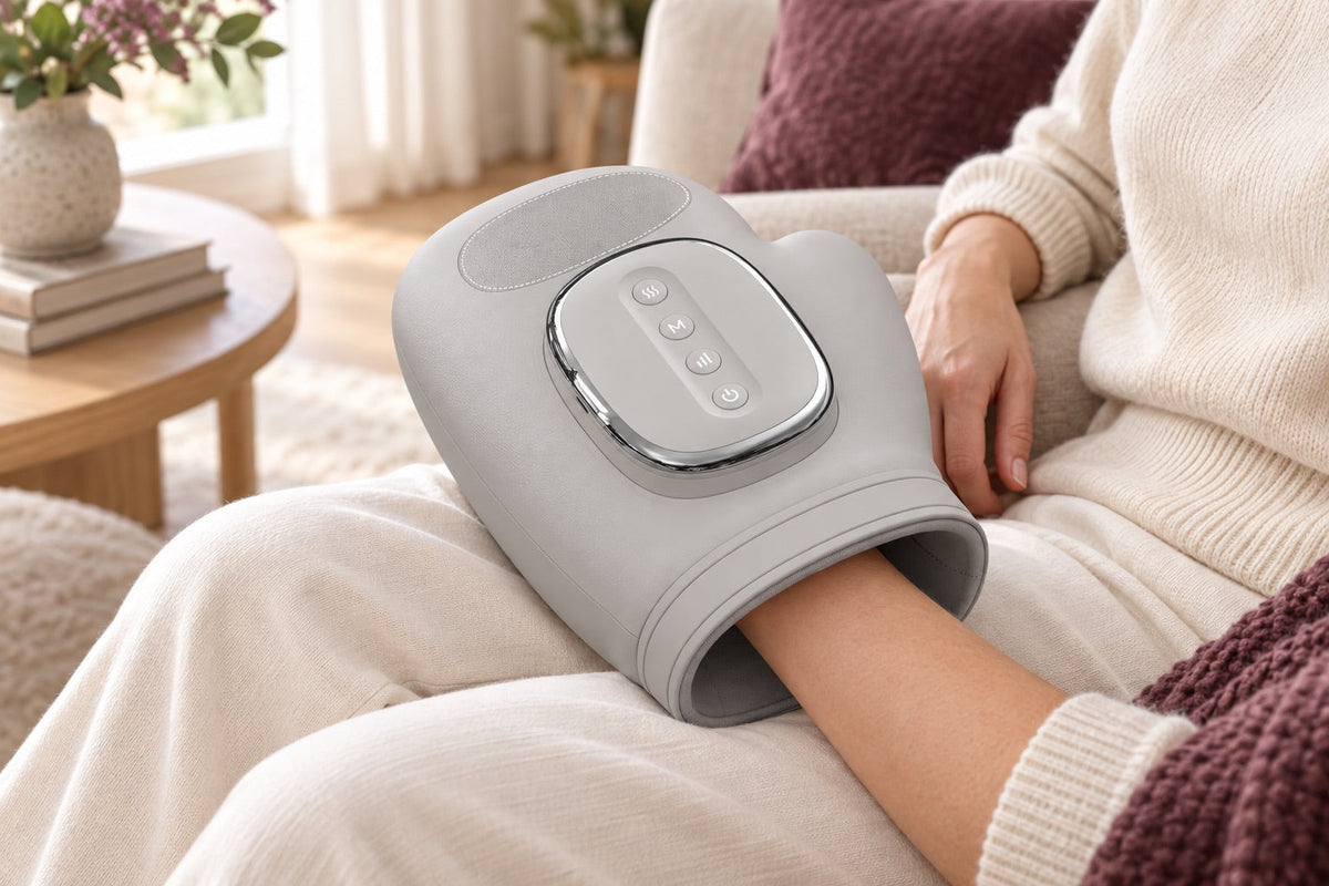 Utiliser un masseur de main.
