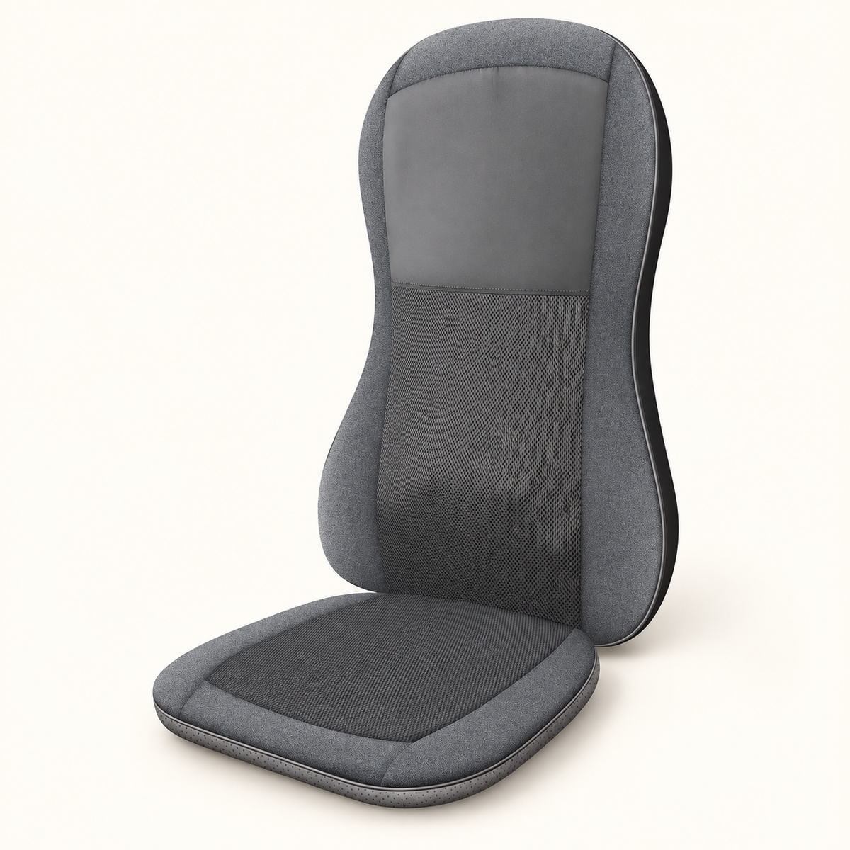 Coussin de massage dos shiatsu 2D/3D : vue du produit.
