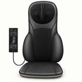 Siège massant shiatsu dos et nuque : Cuir.