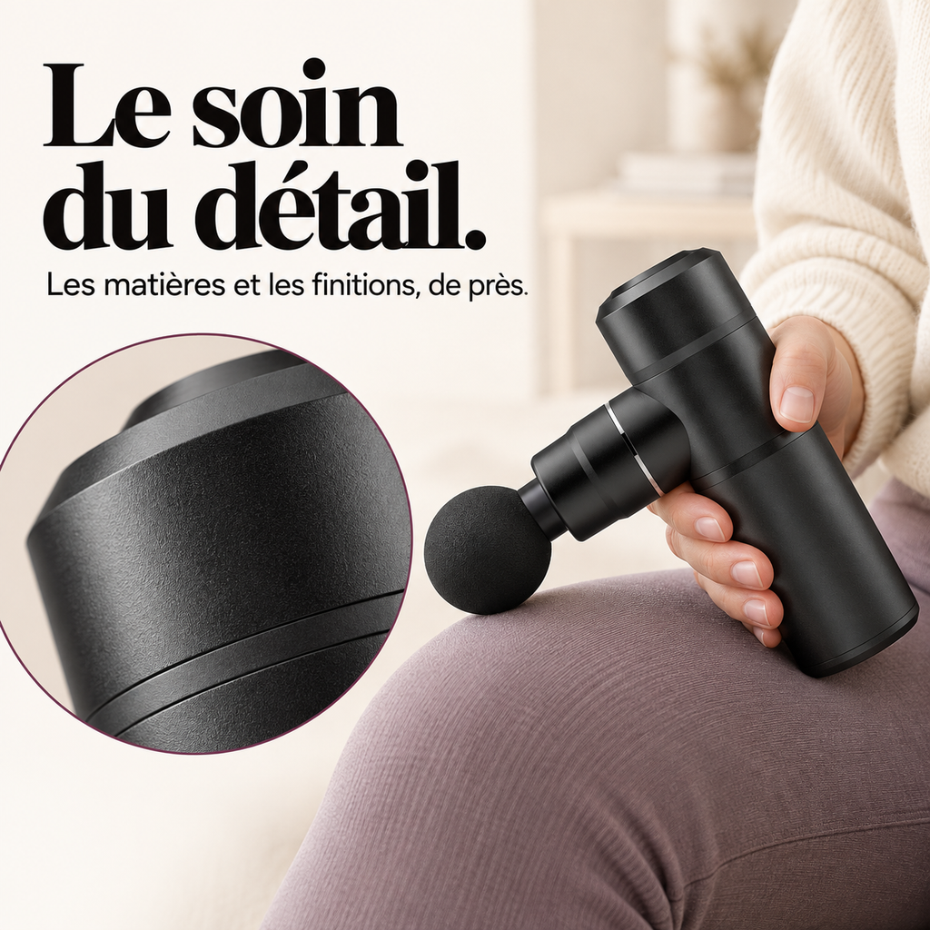 Mini pistolet de massage de poche : présentation du modèle, visuel 5.