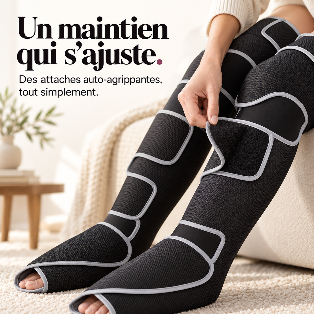 Masseur de jambes à compression d'air : présentation du modèle, visuel 6.