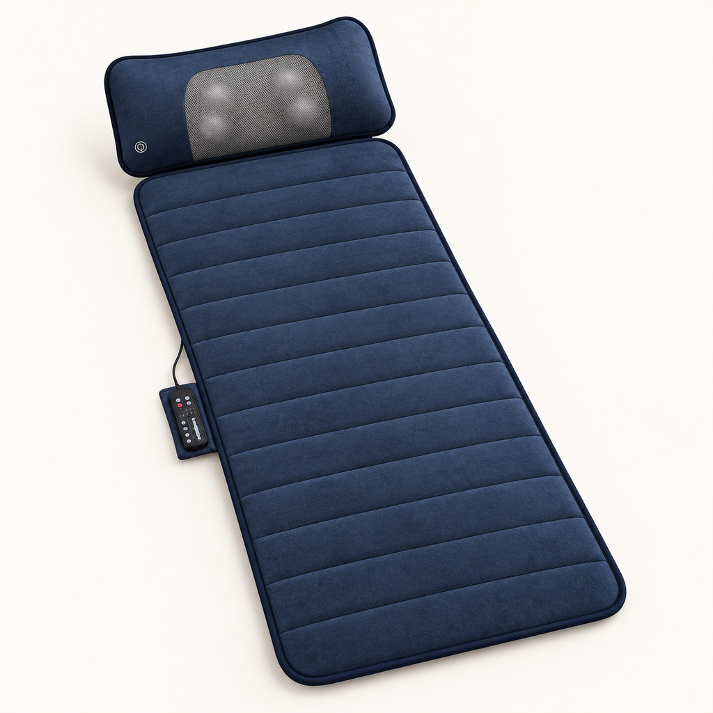 Tapis de massage chauffant connecté : présentation du modèle, visuel 2.