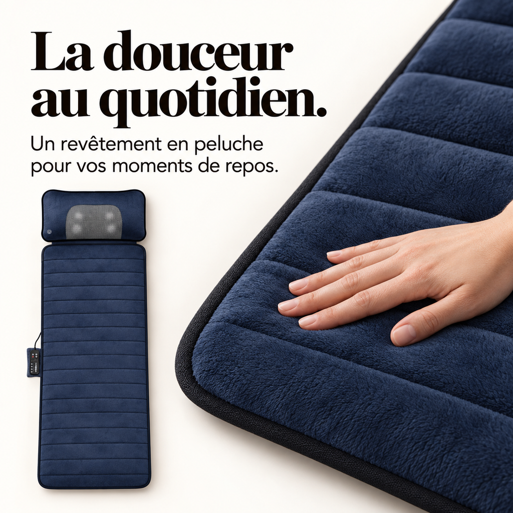Tapis de massage chauffant connecté : présentation du modèle, visuel 7.