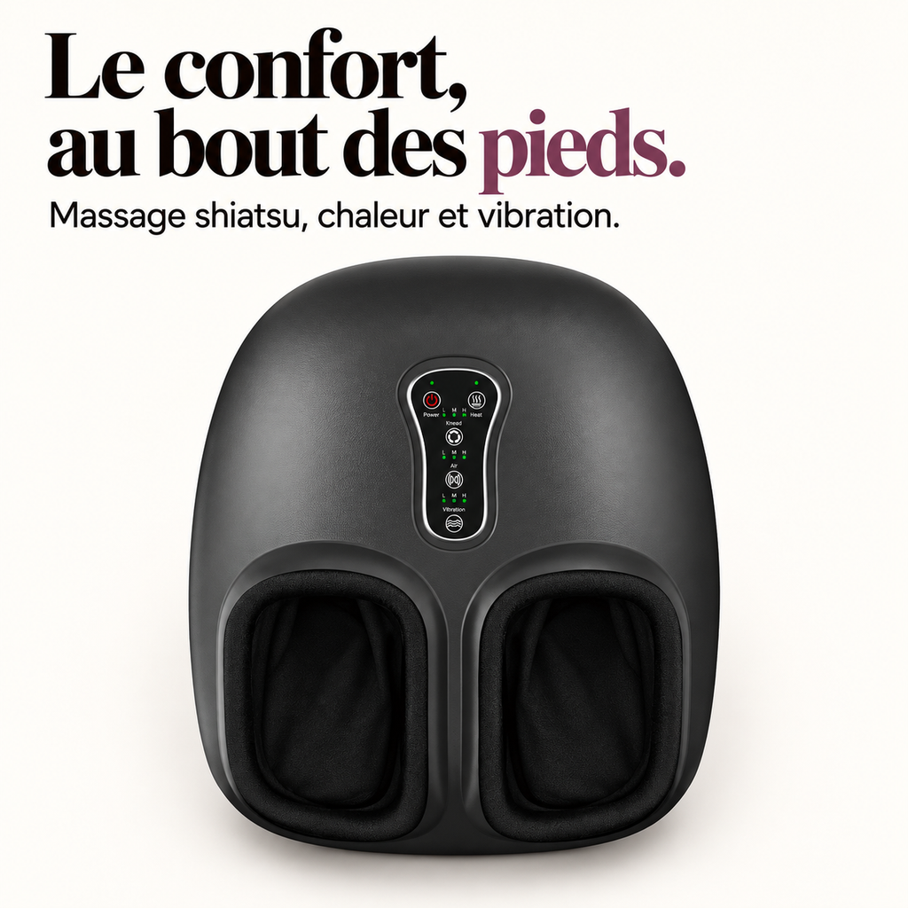 Masseur de pieds shiatsu multifonction : présentation du modèle, visuel 2.