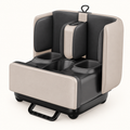 Masseur pieds et mollets avec application : vue du produit.