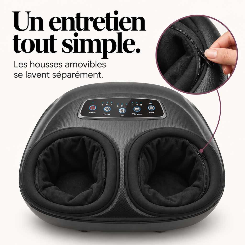 Masseur de pieds à cinq fonctions : présentation du modèle, visuel 6.