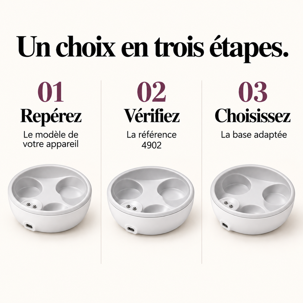 Base de charge pour masseur de tête : présentation du modèle, visuel 8.