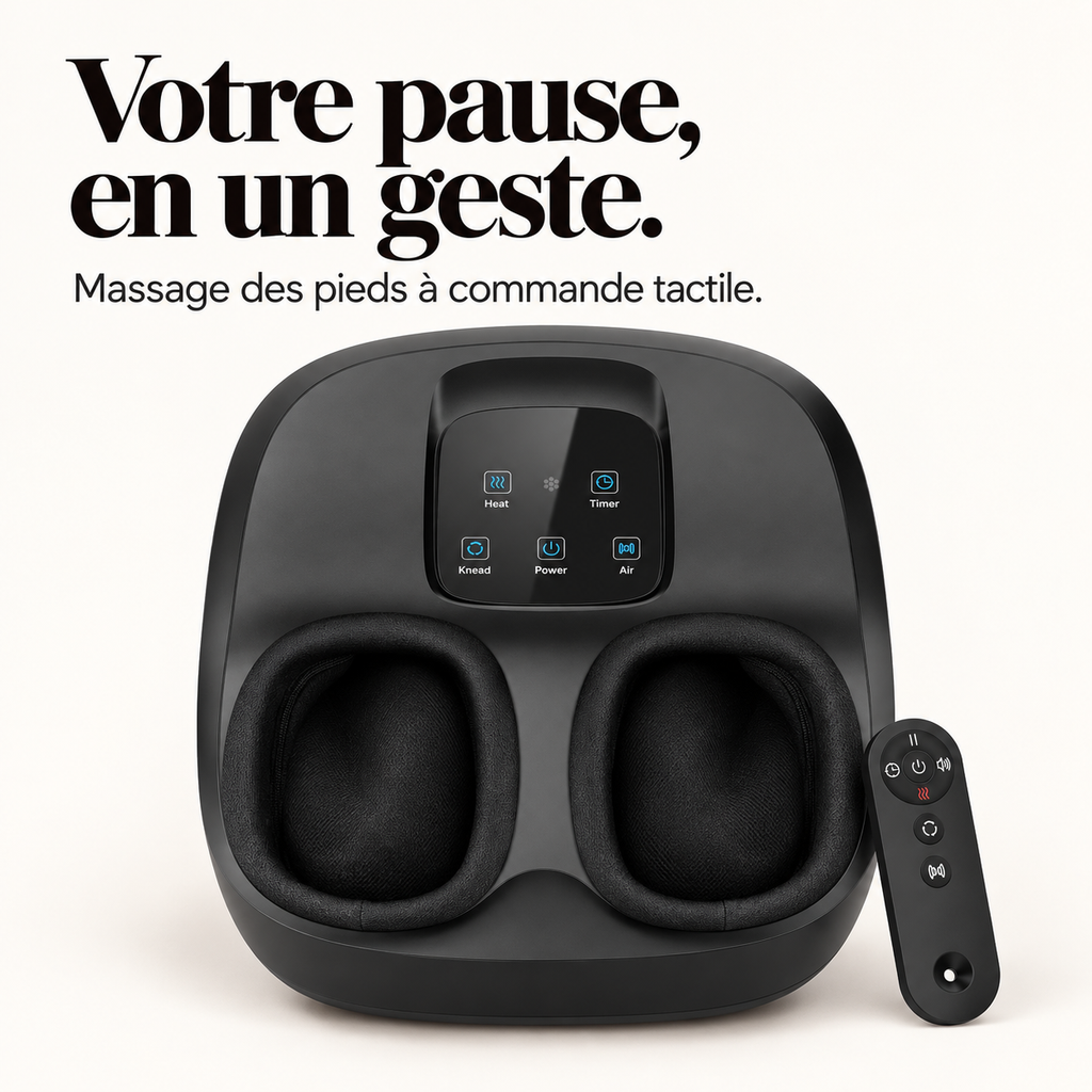 Masseur de pieds à écran tactile : présentation du modèle, visuel 2.