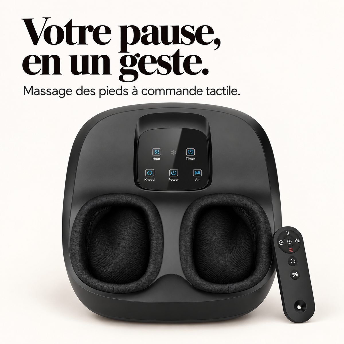 Masseur de pieds à écran tactile : présentation du modèle, visuel 2.