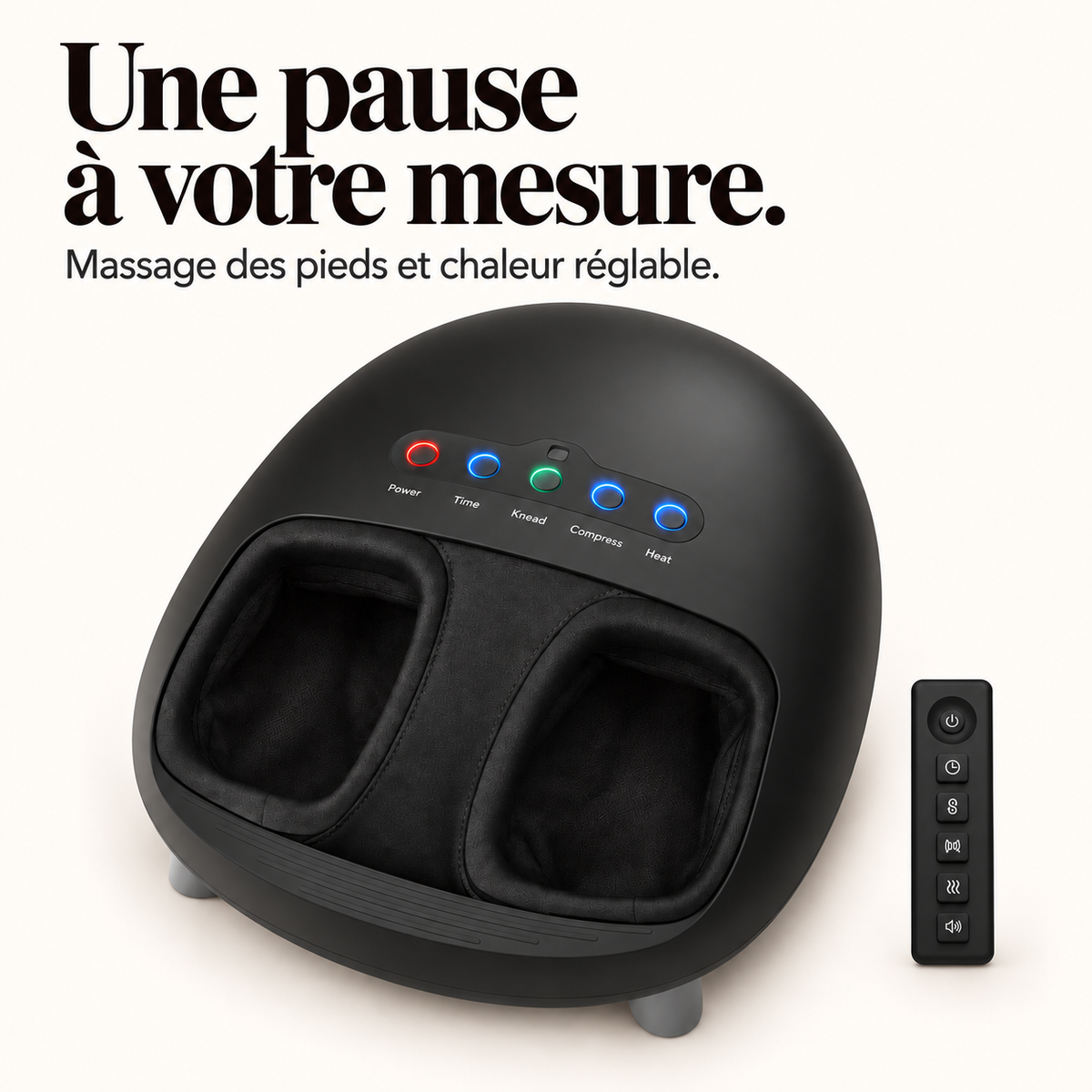 Masseur de pieds chauffant grande pointure : présentation du modèle, visuel 2.