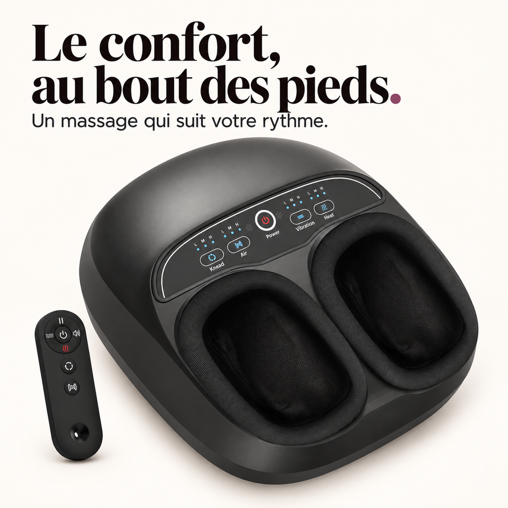 Masseur de pieds shiatsu avec pause : présentation du modèle, visuel 2.
