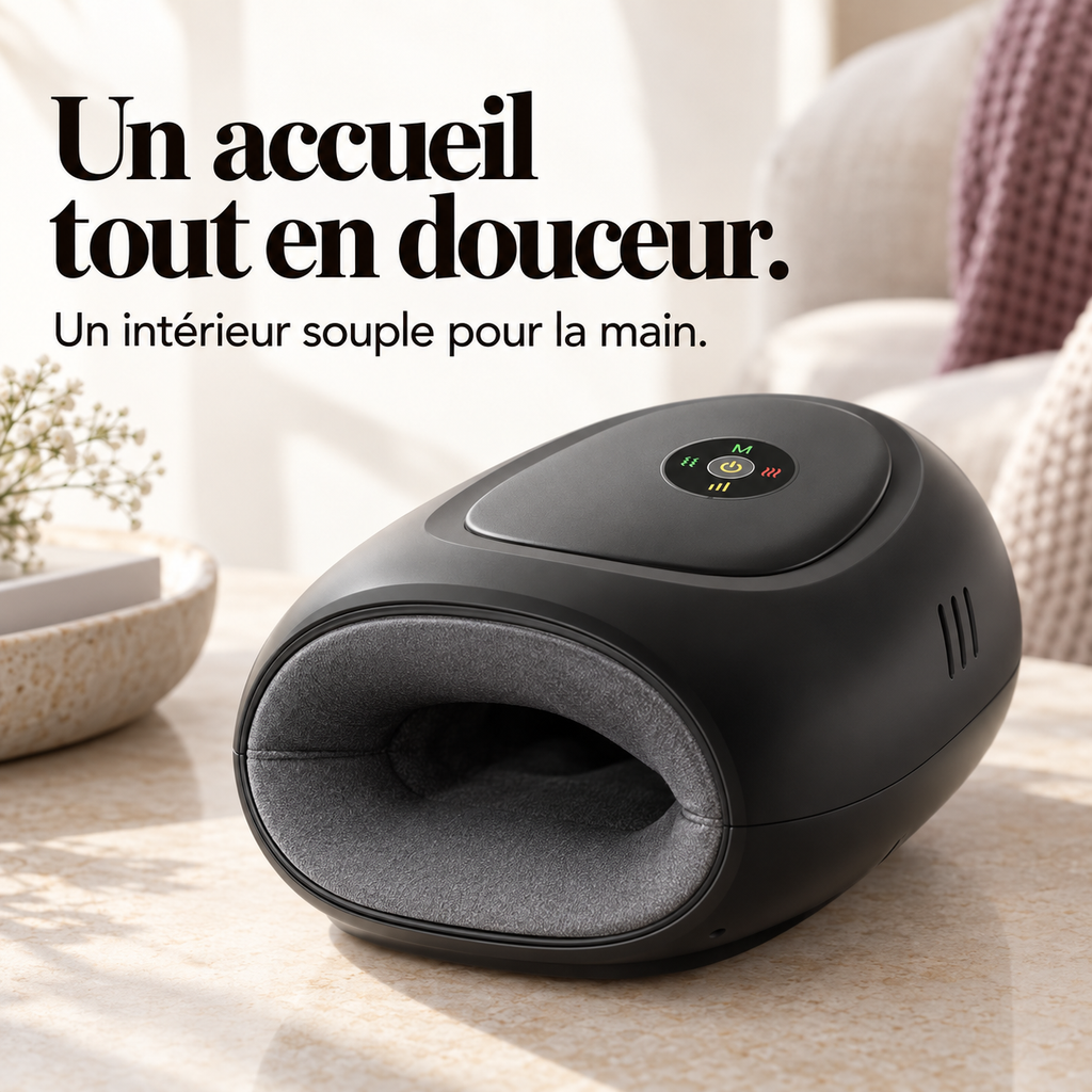 Masseur de main sans fil connecté : présentation du modèle, visuel 6.