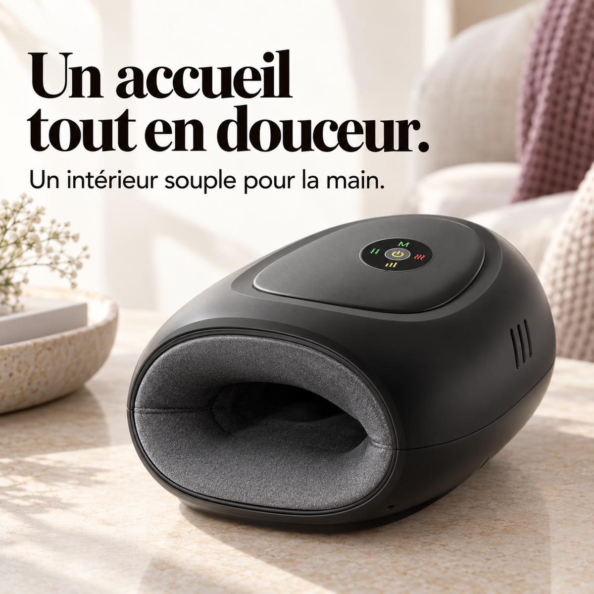 Masseur de main sans fil connecté : présentation du modèle, visuel 6.