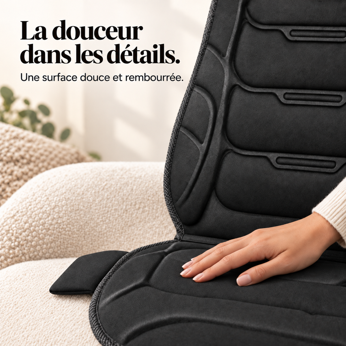 Coussin de siège vibrant à minuterie : présentation du modèle, visuel 6.