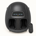 Masseur de pieds shiatsu avec télécommande : vue du produit.