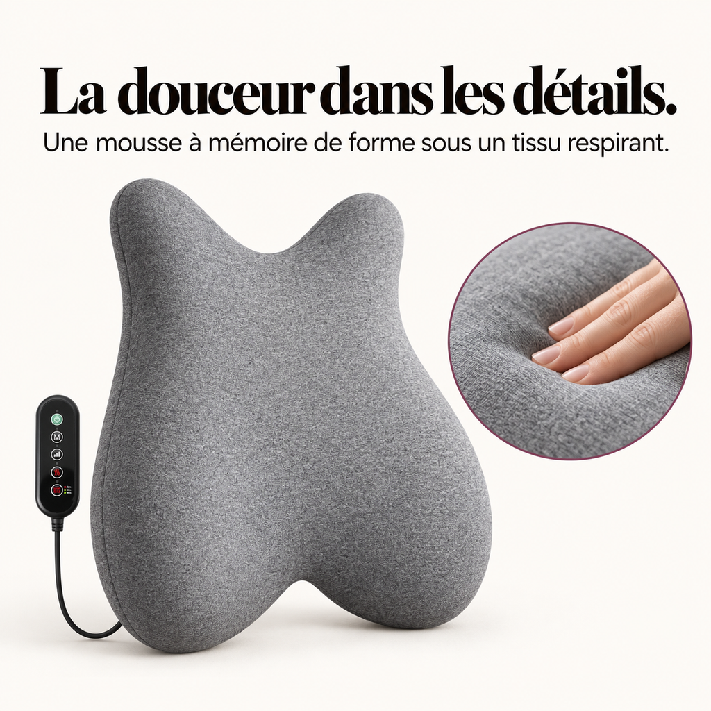 Coussin lombaire à mémoire de forme : présentation du modèle, visuel 5.