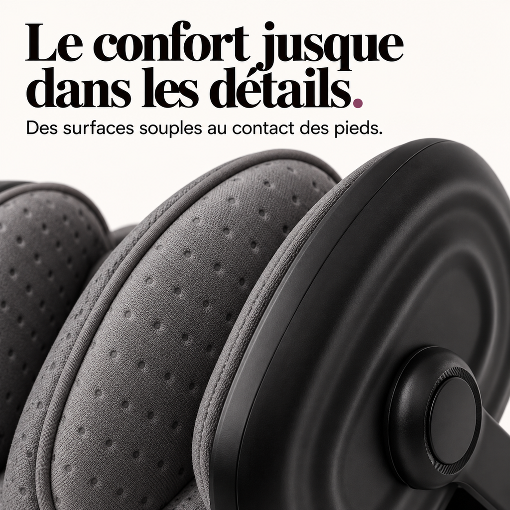 Masseur pieds et mollets avec télécommande : présentation du modèle, visuel 6.