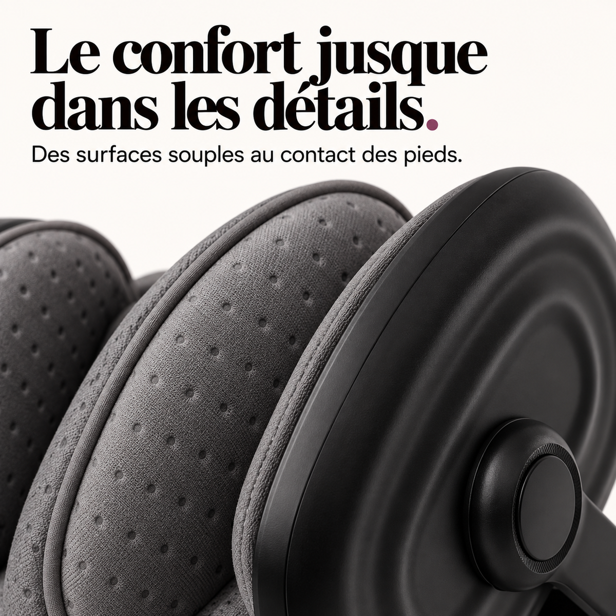 Masseur pieds et mollets avec télécommande : présentation du modèle, visuel 6.