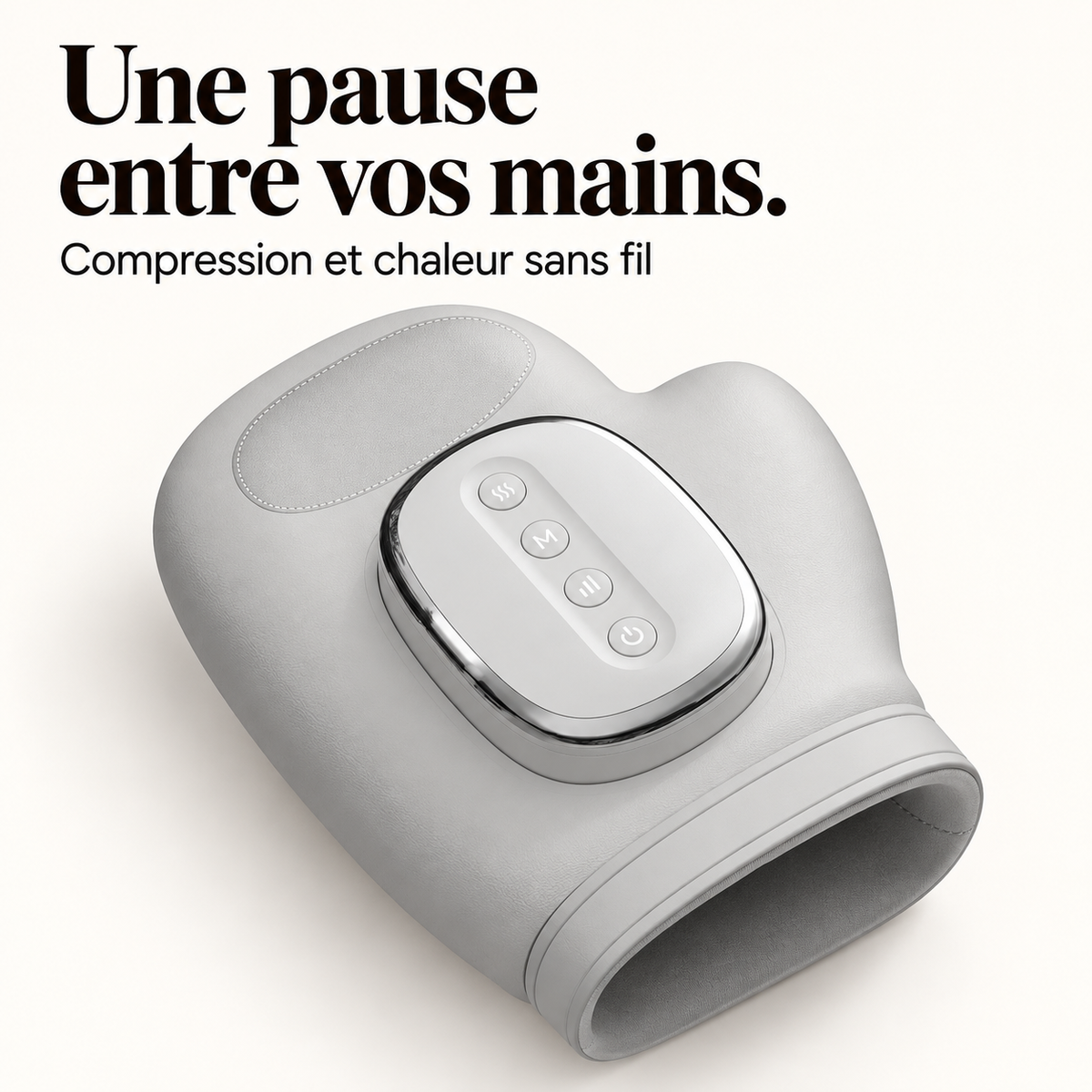 Masseur de main sans fil chauffant : présentation du modèle, visuel 2.