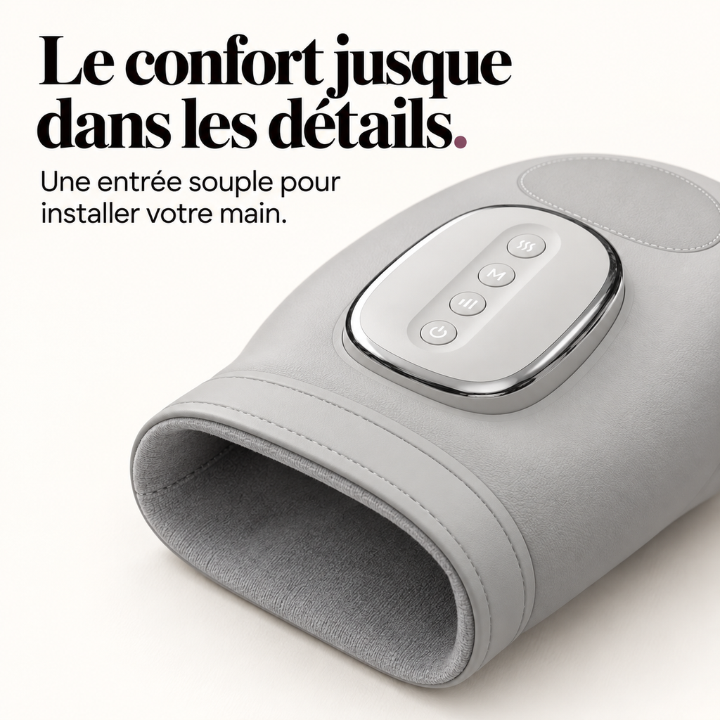 Masseur de main sans fil chauffant : présentation du modèle, visuel 6.