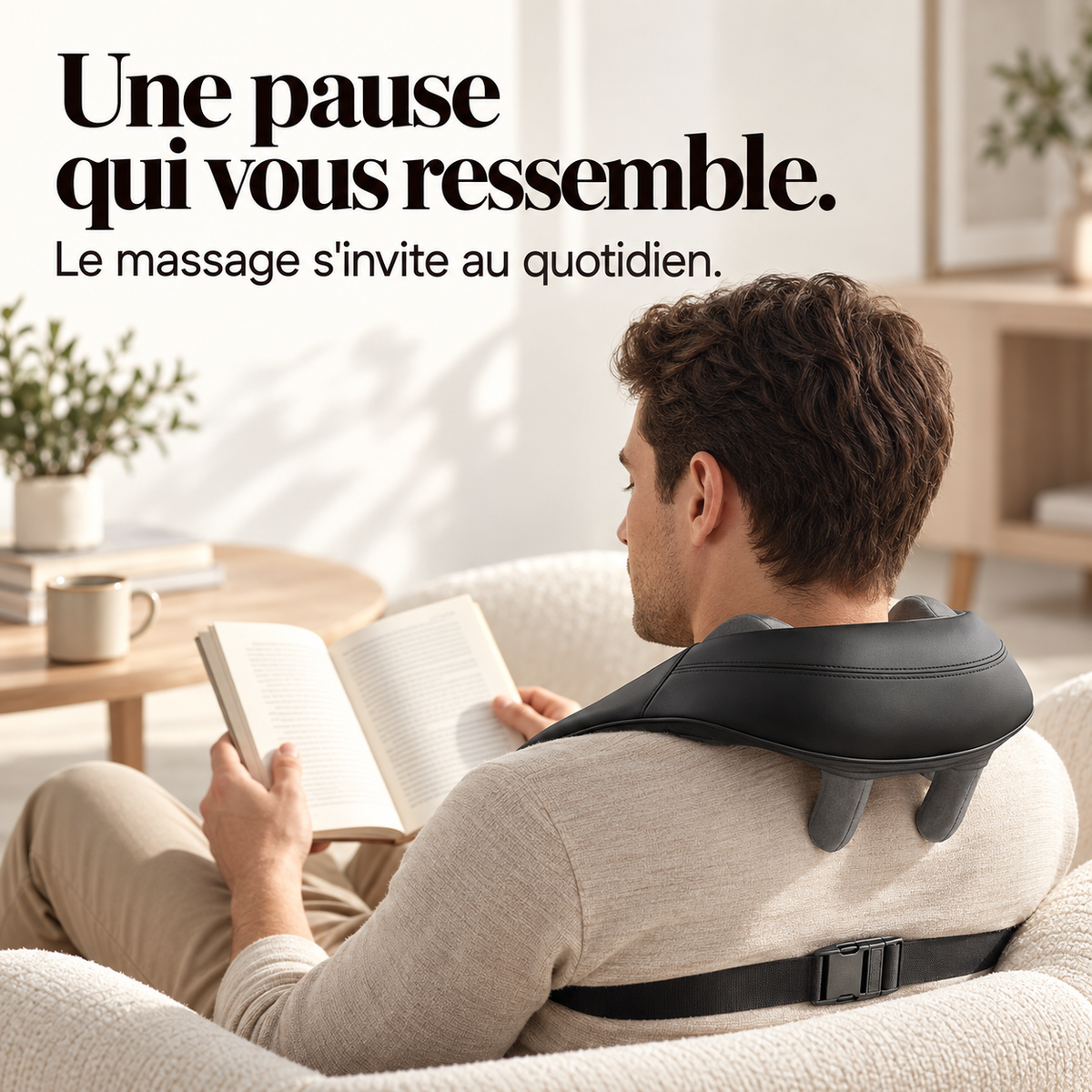 Masseur nuque et épaules sans fil : présentation du modèle, visuel 4.