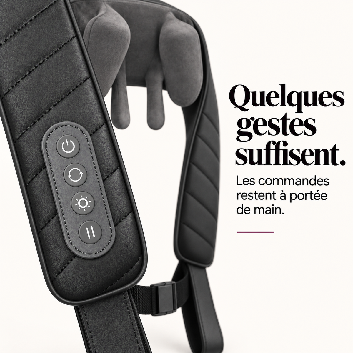 Masseur nuque et épaules sans fil : présentation du modèle, visuel 5.