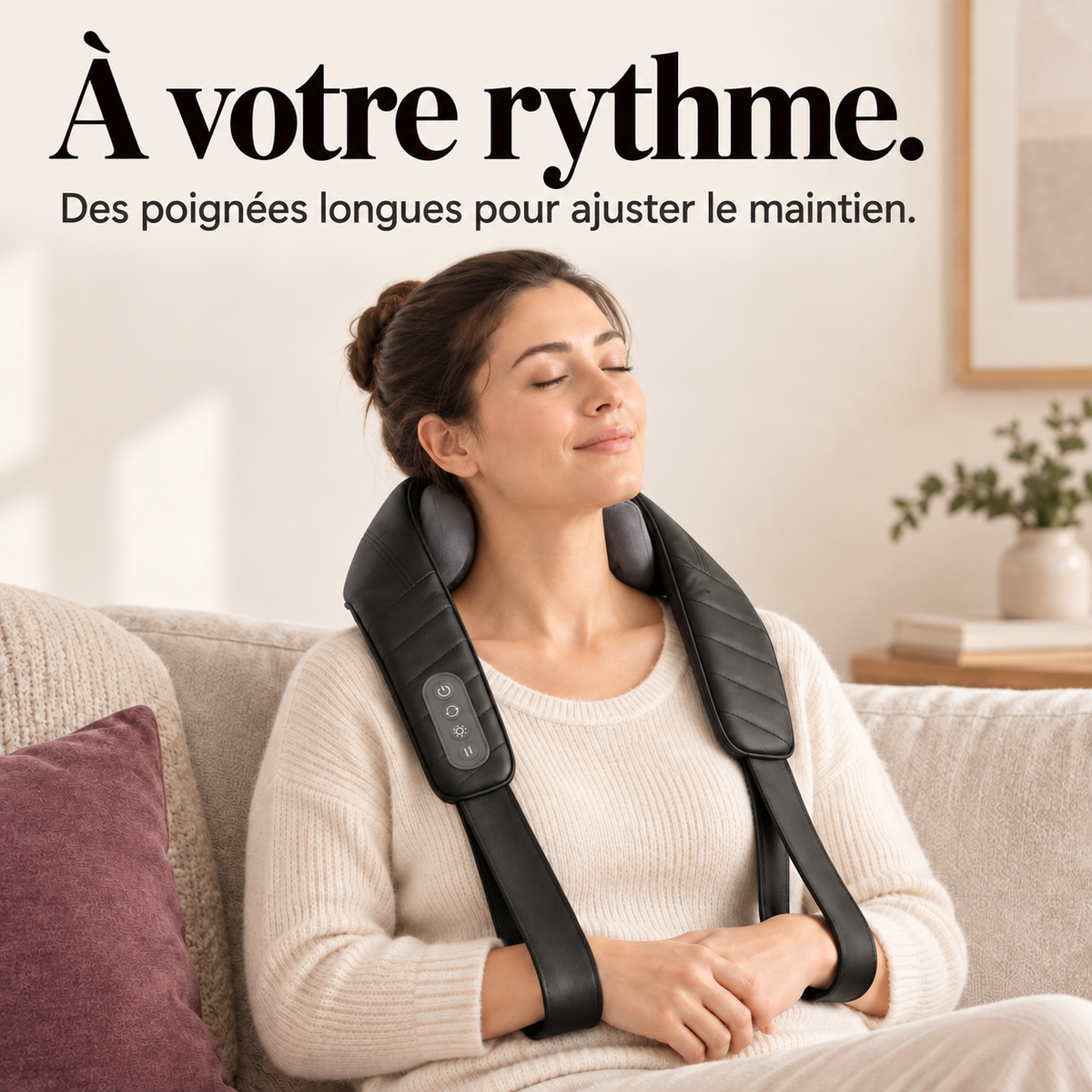Masseur nuque et épaules sans fil : présentation du modèle, visuel 7.
