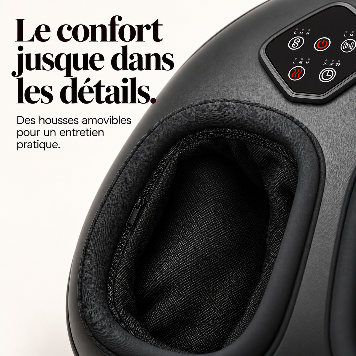 Masseur de pieds shiatsu grand format : présentation du modèle, visuel 6.