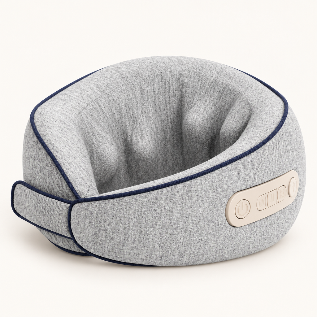 Coussin de massage nuque sans fil : présentation du modèle, visuel 2.