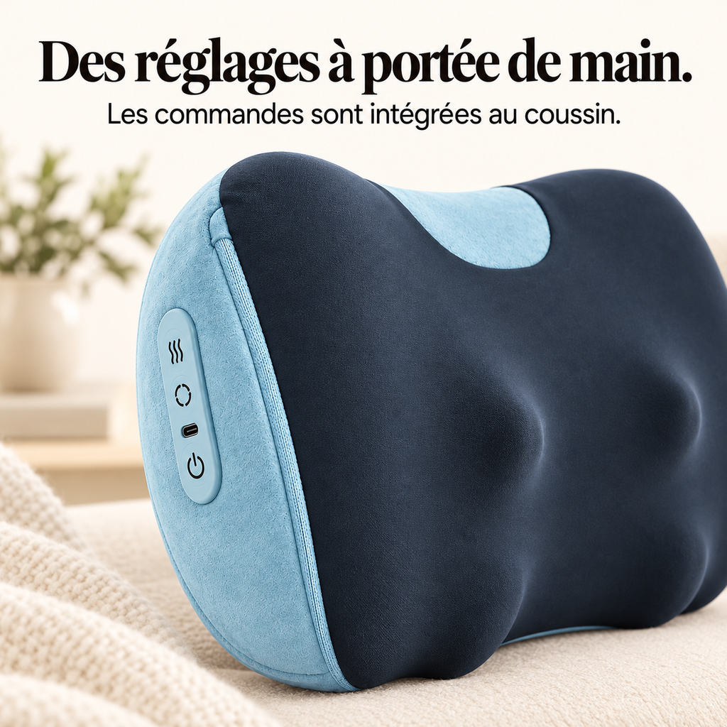Coussin de massage shiatsu sans fil : présentation du modèle, visuel 5.