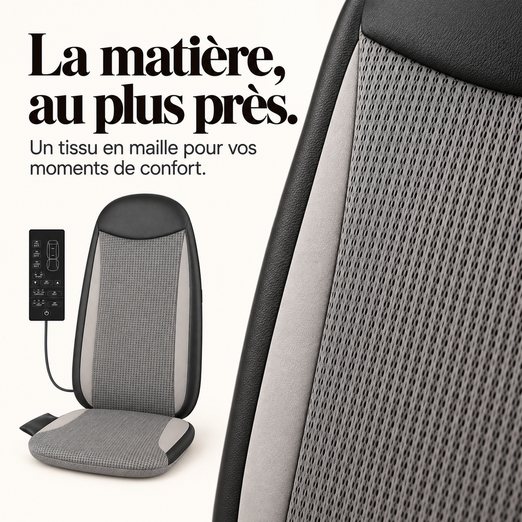 Dossier de massage shiatsu chauffant : présentation du modèle, visuel 8.