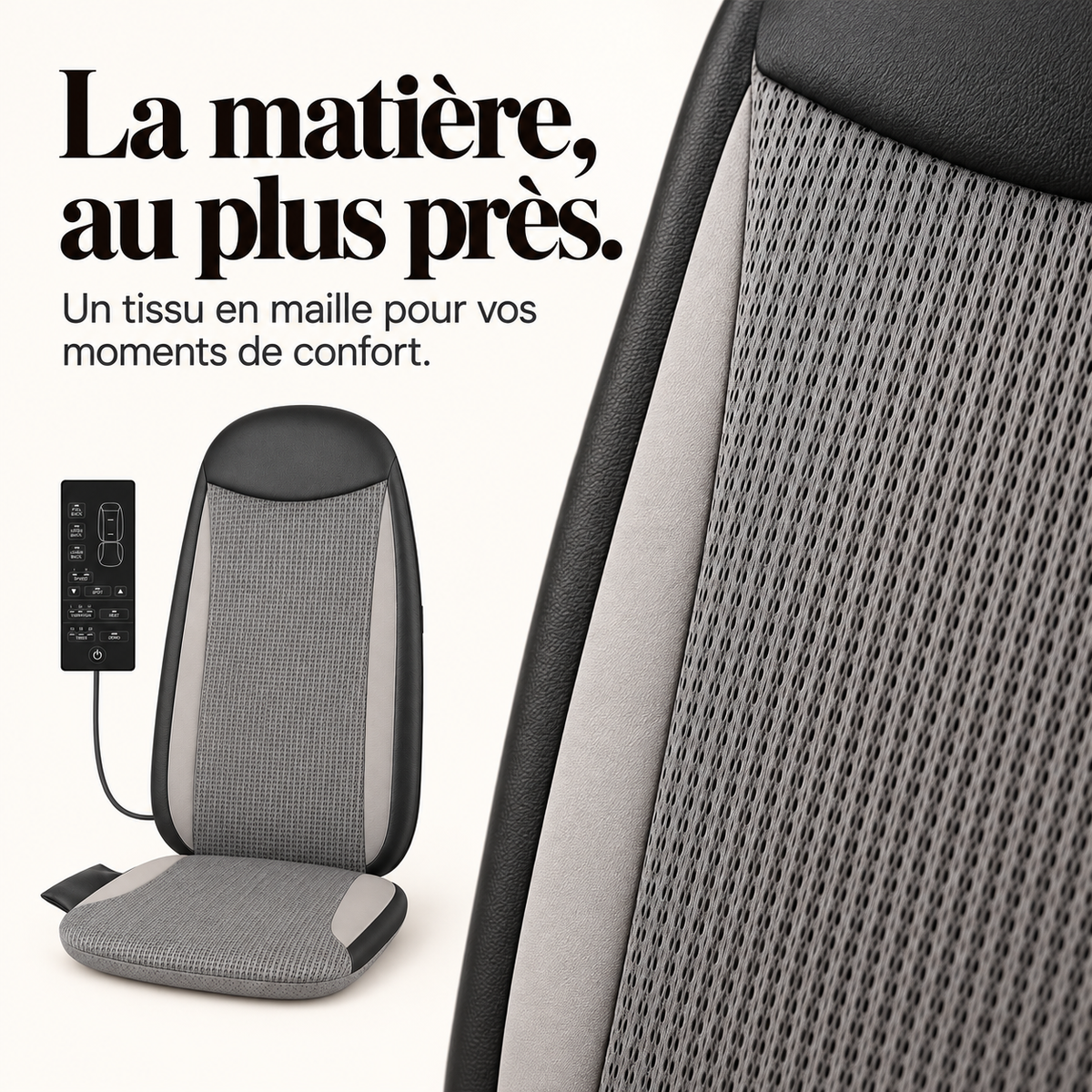 Dossier de massage shiatsu chauffant : présentation du modèle, visuel 8.
