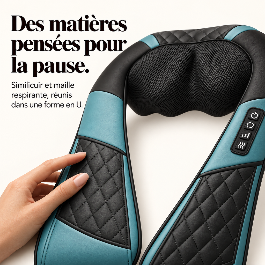 Masseur de nuque et épaules sans fil : présentation du modèle, visuel 6.