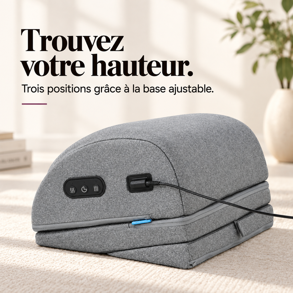 Repose-pieds chauffant sous bureau : présentation du modèle, visuel 7.