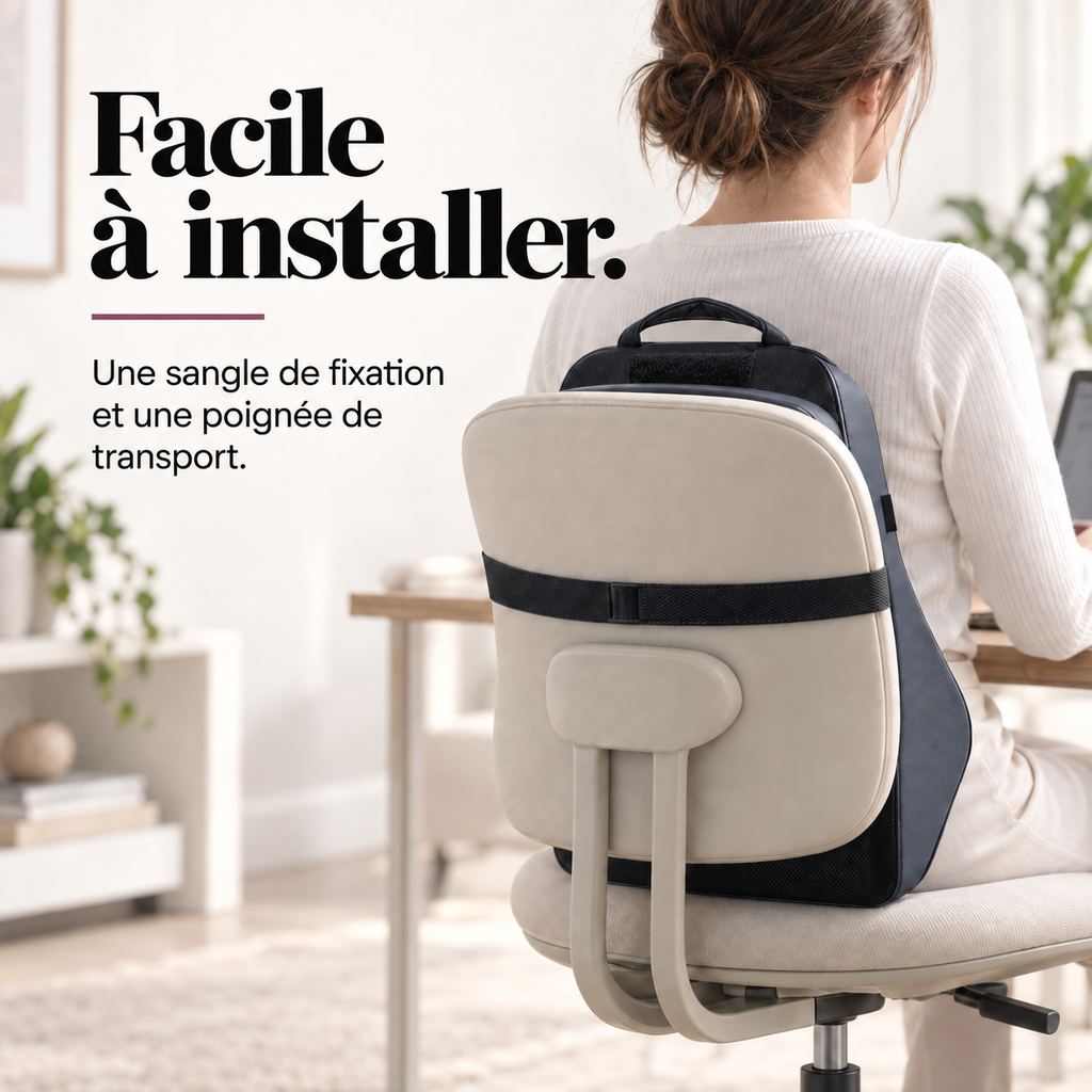 Coussin de massage shiatsu sans fil : présentation du modèle, visuel 7.