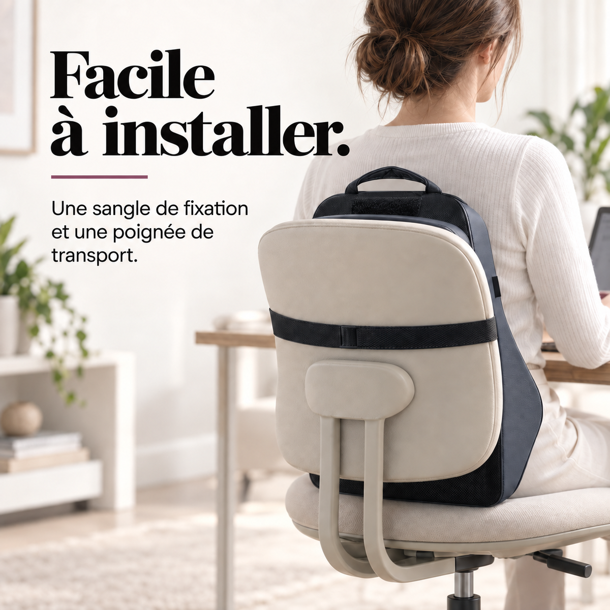 Coussin de massage shiatsu sans fil : présentation du modèle, visuel 7.
