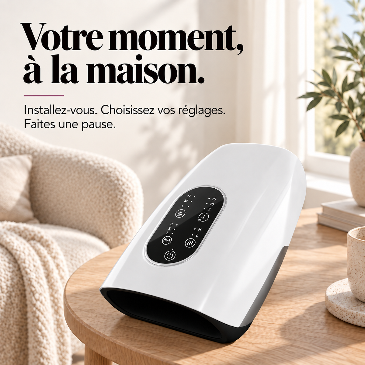 Masseur de main sans fil grand format : présentation du modèle, visuel 8.