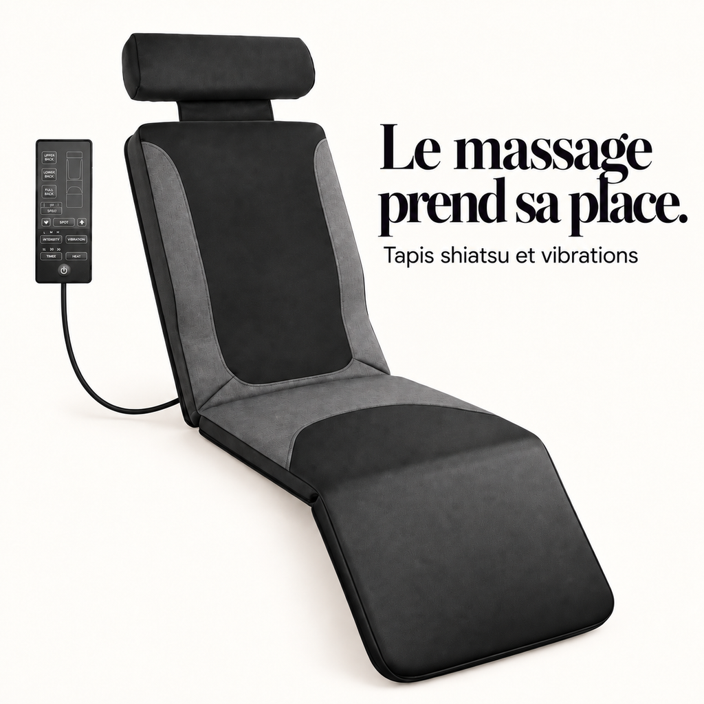 Tapis de massage shiatsu corps entier : présentation du modèle, visuel 2.