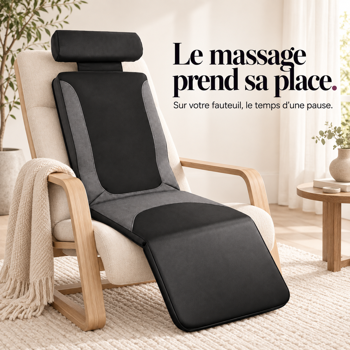 Tapis de massage shiatsu corps entier : présentation du modèle, visuel 8.