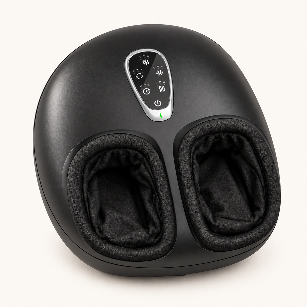 Masseur de pieds shiatsu quatre fonctions : vue du produit.