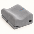 Repose-pieds ergonomique chauffant et vibrant : vue du produit.