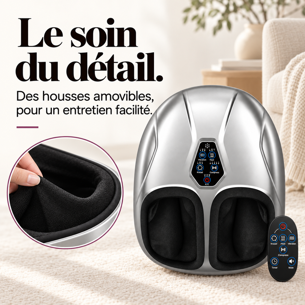 Masseur de pieds shiatsu chauffant : présentation du modèle, visuel 5.