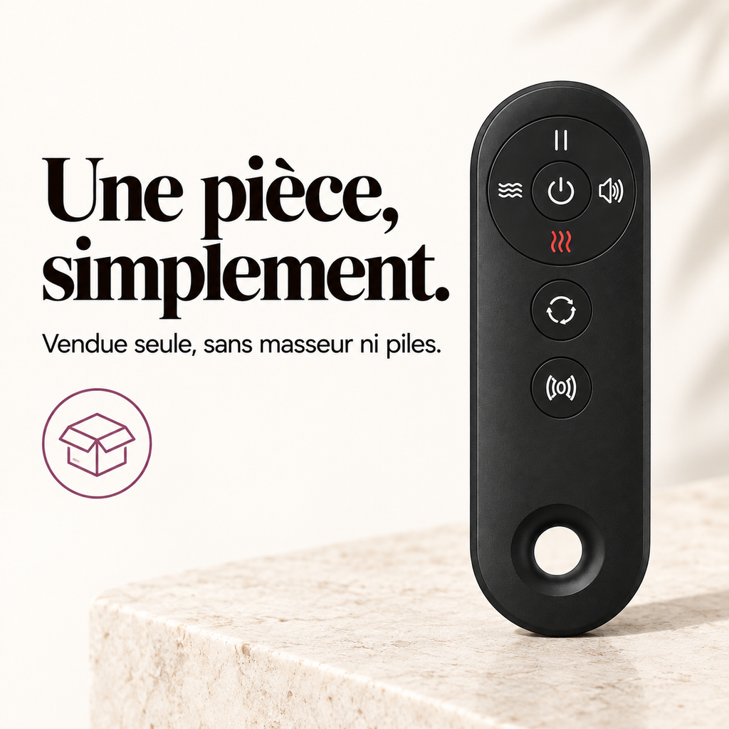 Télécommande de rechange pour masseur de pieds : présentation du modèle, visuel 6.