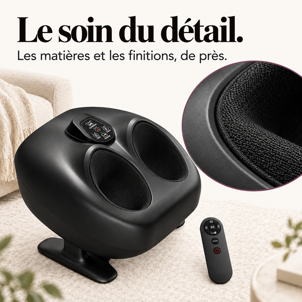 Masseur de pieds oscillant chauffant : présentation du modèle, visuel 6.