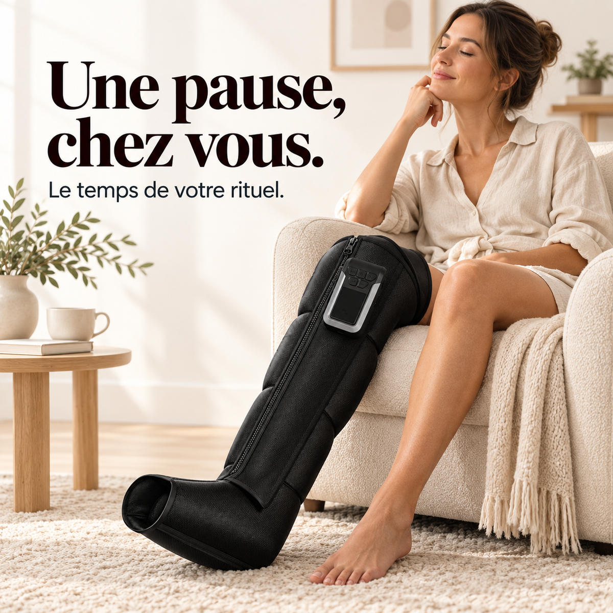 Botte de compression à air sans fil : présentation du modèle, visuel 4.