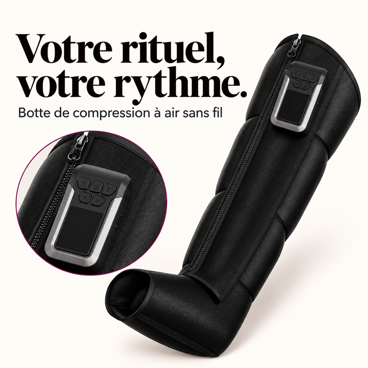 Botte de compression à air sans fil : présentation du modèle, visuel 7.